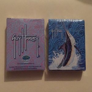Guy Harvey playing cards. Two sets sealed in box